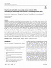 Research paper thumbnail of Structure of spirituality among high-school students differs depending on relationship with someone or something Greater (RSG)