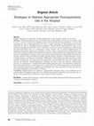 Research paper thumbnail of Strategies to Address Appropriate Fluoroquinolone Use in the Hospital