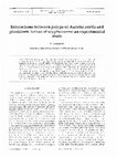 Research paper thumbnail of Interactions between polyps of Aurelia aurita and planktonic larvae of scyphozoans: an experimental study