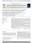 Research paper thumbnail of Upregulation of Orai1 and STIM1 expression as well as store-operated Ca2+ entry in ovary carcinoma cells by placental growth factor