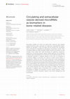 Research paper thumbnail of Circulating and extracellular vesicle-derived microRNAs as biomarkers in bone-related diseases