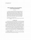 Research paper thumbnail of Myths and Realities of Long-run Development: A Look at Deeper Determinants