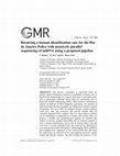 Research paper thumbnail of Research Article Resolving a human identification case for the Rio de Janeiro Police with massively parallel sequencing of mtDNA using a proposed pipeline