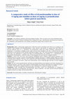 Research paper thumbnail of A comparative study of effect of dexmedetomidine in dose of 0.7 and micro;g/kg and clonidine in doses of 2 and micro;g/kg as premedication before general anaesthesia