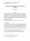 Research paper thumbnail of Multi-period PD Calibration Framework for LDP Portfolios