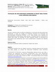 Research paper thumbnail of Formação de educadoras(es) ambientais no Brasil: Salas Verdes como estruturas educadoras