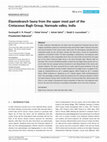 Research paper thumbnail of Elasmobranch fauna from the upper most part of the Cretaceous Bagh Group, Narmada valley, India