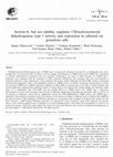 Research paper thumbnail of Activin-A, but not inhibin, regulates 17β-hydroxysteroid dehydrogenase type 1 activity and expression in cultured rat granulosa cells