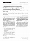 Research paper thumbnail of Cardiovascular surgeon of Pequeno Príncipe Hospital This study was carried out at the Pequeno Príncipe Hospital; Dr. Raul Carneiro Hospital Association of Child Protection; Cardiovascular Surgery Service