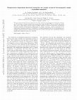 Research paper thumbnail of Temperature dependent electrical resistivity of a single strand of ferromagnetic single crystalline nanowire