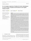 Research paper thumbnail of In vivo imaging comparison of unilateral circular retinal plaques in retriever dogs to dysplasia and detachment in the English Springer Spaniel