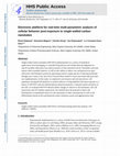 Research paper thumbnail of Electronic platform for real-time multi-parametric analysis of cellular behavior post-exposure to single-walled carbon nanotubes