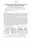 Research paper thumbnail of A novel internetworking scheme for WDM passive optical network based on remodulation technique