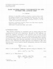 Research paper thumbnail of Basic Fourier Series: Convergence on and Outside the q-Linear Grid