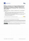 Research paper thumbnail of Erratum: Canle, M., et al. Improved Photocatalyzed Degradation of Phenol, as a Model Pollutant, over Metal-Impregnated Nanosized TiO2. Nanomaterials 2020, 10, 996