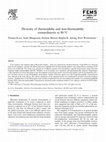 Research paper thumbnail of Diversity of thermophilic and non-thermophilic crenarchaeota at 80 Â°C