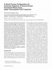 Research paper thumbnail of A novel process configuration for anaerobic digestion of source‐sorted household waste using hyper‐thermophilic post‐treatment