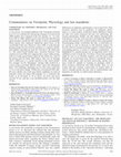 Research paper thumbnail of Commentaries on Viewpoint: Physiology and fast marathons