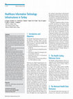 Research paper thumbnail of Healthcare Information Technology Infrastructures in Turkey