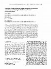 Research paper thumbnail of Estimation of water uptake by organic compounds in submicron aerosols measured during the Southeastern Aerosol and Visibility Study