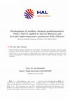 Research paper thumbnail of Developments of auxiliary chemical geothermometers (Na-Li, Na-Cs) applied to the Los Humeros and Acoculco high-temperature geothermal fields (México)