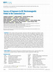 Research paper thumbnail of Survey of Exposure to RF Electromagnetic Fields in the Connected Car