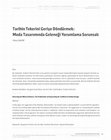 Research paper thumbnail of Tarihin Tekerini Geriye Döndürmek: Moda Tasarımında Geleneği Yorumlama Sorunsalı