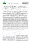 Research paper thumbnail of Luteolin normalizes blood pressure via its antioxidant activity and down-regulation of renal Angiotensin II receptor and Mineralocorticoid receptor expressions in rats co-exposed to Diclofenac and sodium fluoride