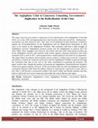 Research paper thumbnail of The Anglophone Crisis in Cameroon: Unmasking Government's Implication in the Radicalisation of the Crisis