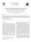 Research paper thumbnail of Microwave plasma chemical vapor deposition of nano-structured Sn/C composite thin-film anodes for Li-ion batteries