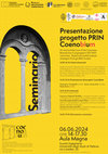 Research paper thumbnail of Presentazione progetto PRIN 2022 "Coenobium"