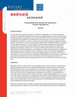 Research paper thumbnail of Emerging Medicaid Accountable Care Organizations The Role of Managed Care