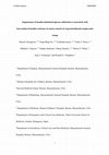 Research paper thumbnail of Impairment of insulin-stimulated glucose utilization is associated with burn-induced insulin resistance in mouse muscle by hyperinsulinemic-isoglycemic clamp