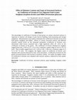 Research paper thumbnail of Effect of moisture content and types of structural surfaces on coefficient of friction of two Nigerian food grains: sorghum (Sorghum bicolor) and millet (Pennisetum glaucum)