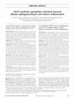 Research paper thumbnail of VSL#3 Probiotic Upregulates Intestinal Mucosal Alkaline Sphingomyelinase and Reduces Inflammation