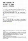 Research paper thumbnail of The NOD2-Smoking Interaction in Crohn's Disease is likely Specific to the 1007fs Mutation and may be Explained by Age at Diagnosis: A Meta-Analysis and Case-Only Study