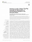 Research paper thumbnail of Drinking Locally: A Water 87Sr/86Sr Isoscape for Geolocation of Archeological Samples in the Peruvian Andes