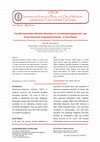 Research paper thumbnail of Frontal Menenjiom Rezeksiyonu ve Geç Başlangıçlı Obsesif-Kompulsif Bozukluk Arasında Muhtemel İlişki: Bir Vaka Raporu