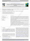 Research paper thumbnail of Reduced total antioxidant level and increased oxidative stress in patients with deficit schizophrenia: A preliminary study