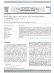 Research paper thumbnail of Control and management of distribution system with integrated DERs via IEC 61850 based communication