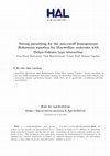 Research paper thumbnail of Strong smoothing for the non-cutoff homogeneous Boltzmann equation for Maxwellian molecules with Debye-Yukawa type interaction