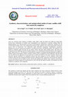 Research paper thumbnail of Synthesis, characterization, and antimicrobial studies of some vanillin schiff base metal (II) complexes