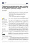 Research paper thumbnail of Pharmaceuticals in Wastewater Treatment Plants: A Systematic Review on the Substances of Greatest Concern Responsible for the Development of Antimicrobial Resistance