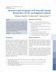 Research paper thumbnail of Awareness and Acceptance of e-journals among Researchers of LIS: An empirical analysis