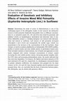 Research paper thumbnail of Evaluation of Genotoxic and Inhibitory Effects of Invasive Weed Wild Poinsettia (Euphorbia heterophylla Linn.) in Sunflower