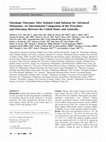 Research paper thumbnail of Oncologic Outcomes After Isolated Limb Infusion for Advanced Melanoma: An International Comparison of the Procedure and Outcomes Between the United States and Australia