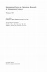 Research paper thumbnail of Quantitative Problem Solving Methods in the Airline Industry