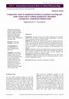 Research paper thumbnail of Comparative study of anaphylaxis incidence in patients receiving anti-snake venom with or without prophylactic adrenaline: a prospective, randomized, blinded study