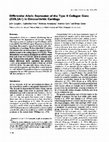 Research paper thumbnail of Differential allelic expression of the type II collagen gene (COL2A1) in osteoarthritic cartilage