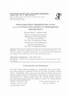 Research paper thumbnail of SOME FIXED POINT THEOREMS FOR CYCLIC $ (\alpha,\beta,\psi )$-CONTRACTIVE MAPPING IN PROBABILISTIC MENGER SPACE